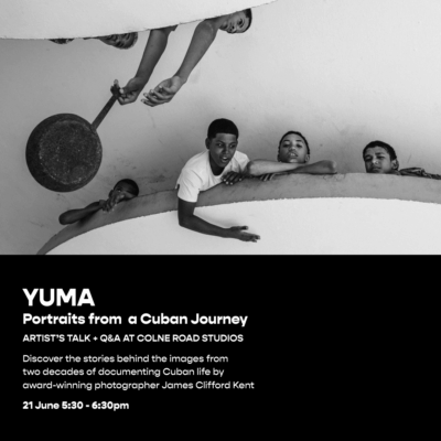 flyer for a talk with James Clifford kent